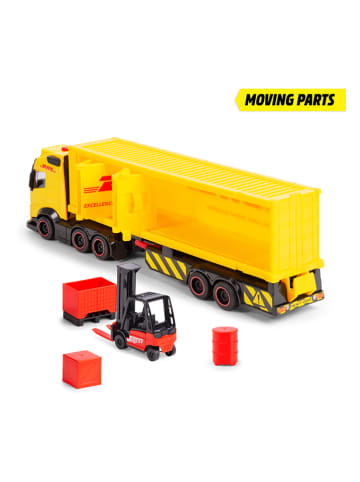 Dickie Ciężarówka zabawkowa "DHL Truck" w kolorze żółtym - 3+