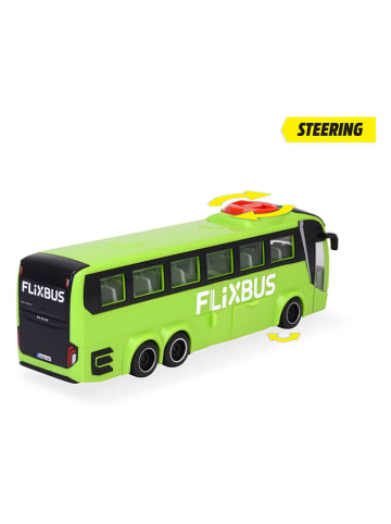 Dickie Spielzeugbus ''MAN Lion's Coach - Flixbus'' in Grün - ab 3 Jahren