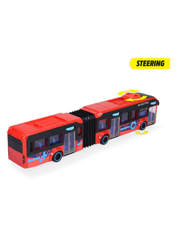 Dickie Autobus zabawkowy "Volvo City" w kolorze czerwonym - 3+