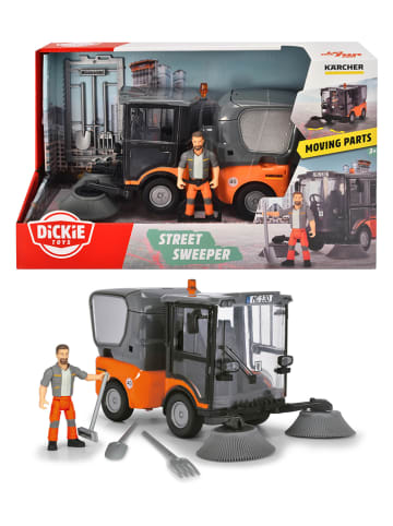 Dickie Spielzeugauto ''Street Sweeper'' in Grau/ Orange - ab 3 Jahren