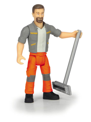 Dickie Spielzeugauto ''Street Sweeper'' in Grau/ Orange - ab 3 Jahren