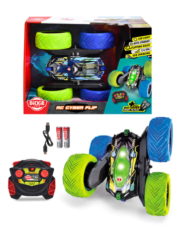 Dickie R/c auto "Cyber Flip" blauw/groen - vanaf 6 jaar