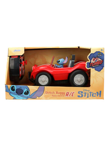Dickie Samochód zdalnie sterowany "Stitch Buggy" w kolorze czerwonym - 6+