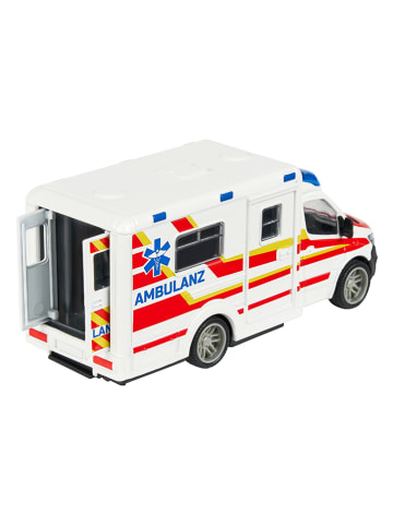 Dickie Spielzeugauto ''Mercedes-Benz Ambulance'' in Weiß/ Rot - ab 3 Jahren
