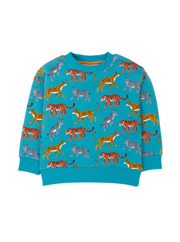 Frugi Sweatshirt "Superb" in Hellblau