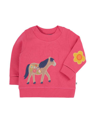 Frugi Sweatshirt "Easy On" in Pink