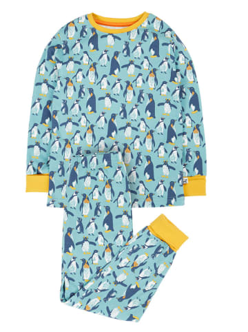 Frugi Pyjama "Sundown" lichtblauw