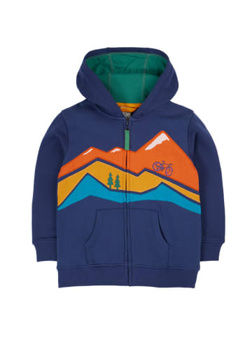 Frugi Sweatvest "Carbis" donkerblauw