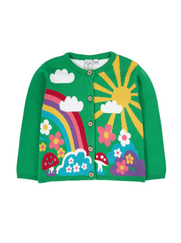 Frugi Vest "Corin" groen