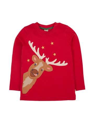 Frugi Koszulka "Terrific" w kolorze czerwonym