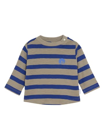 Noppies Longsleeve beige/blauw