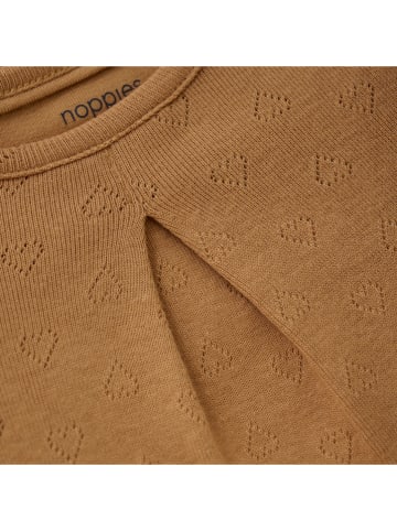 Noppies Koszulka w kolorze jasnobrązowym
