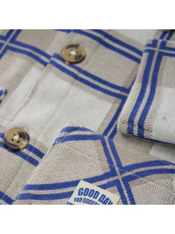 Noppies Blousejas grijs/blauw