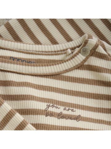 Noppies Longsleeve beige/bruin