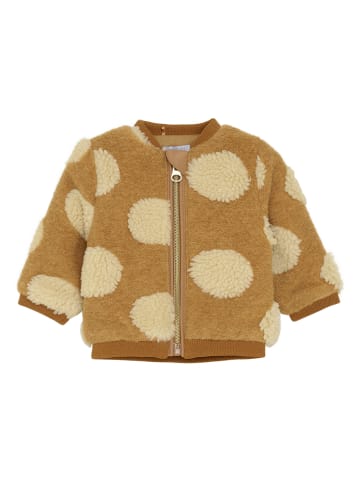 Noppies Fleecejacke in Hellbraun/ Beige