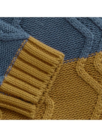 Noppies Sweter w kolorze niebiesko-jasnobrązowym