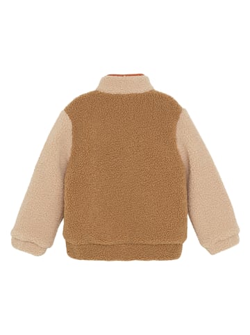 Noppies Kurtka polarowa w kolorze jasnobrązowo-beżowym