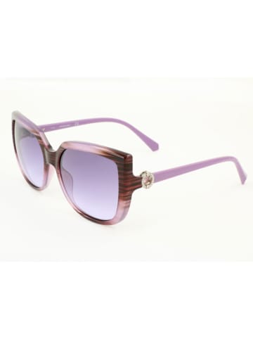 Swarovski Damen-Sonnenbrille in Rosa-Braun/ Lila
