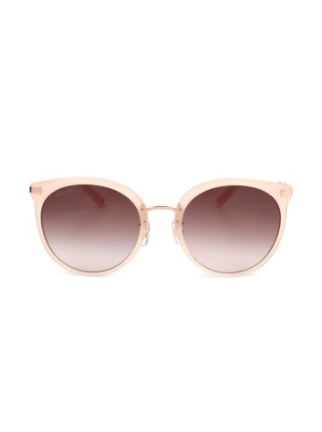Swarovski Damen-Sonnenbrille in Hellrosa-Roségold/ Braun