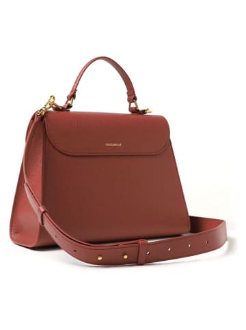 COCCINELLE Skórzana torebka w kolorze jasnobrązowym - 29 x 21 x 12,5 cm