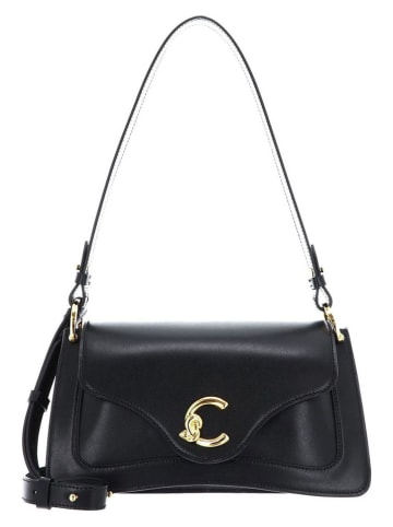 COCCINELLE Leren schoudertas zwart - (B)27,5 x (H)16 x (D)9 cm