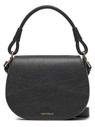 COCCINELLE Leren schoudertas zwart - (B)21 x (H)16 x (D)6 cm