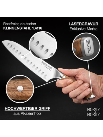 Moritz & Moritz Santokumes lichtbruin - (L)31 cm