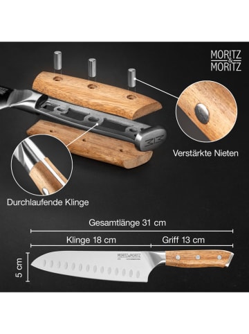 Moritz & Moritz Santokumes lichtbruin - (L)31 cm