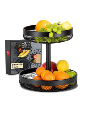 Moritz & Moritz Etagère zwart - (H)30 cm