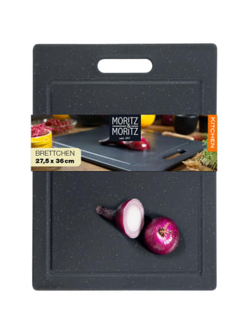 Moritz & Moritz Deska w kolorze czarnym do krojenia - 36 x 27,5 cm