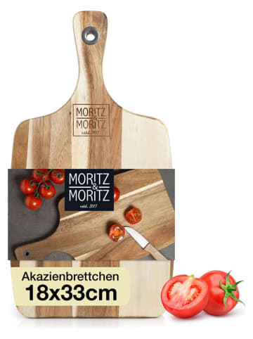Moritz & Moritz Deska w kolorze jasnobrązowym do krojenia - 33 x 18 cm