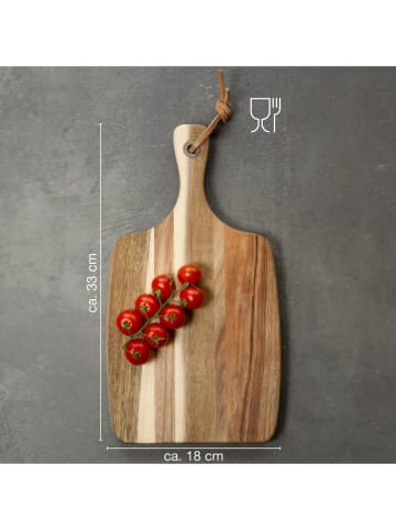 Moritz & Moritz Schneidebrett in Hellbraun - (L)33 x (B)18 cm