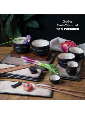 Moritz & Moritz 29-częściowy zestaw "Vida" w kolorze beżowym do sushi