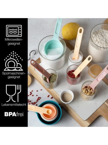 Moritz & Moritz 10tlg. Set: Messlöffel in Bunt - (L)19 cm