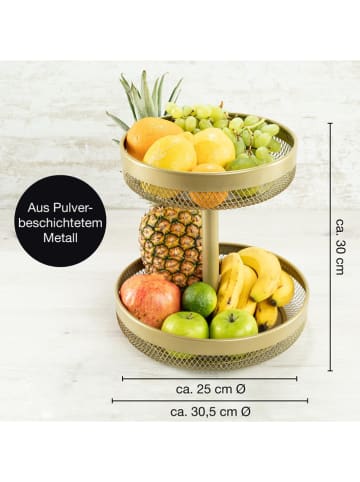 Moritz & Moritz Etagère goudkleurig - (H)30 cm