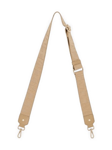 Hey Marly Umhängeriemen "Terry Pattern" in Beige - (L)120 cm