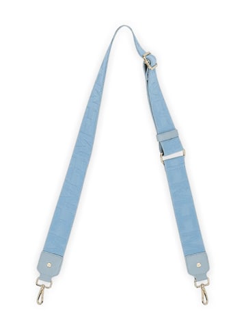 Hey Marly Pasek "Terry Pattern" w kolorze błękitnym do torebki - dł. 120 cm