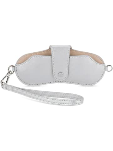 Hey Marly Brillenetui "Sunny Case" in Silber - (B)19 x (H)8 x (T)5 cm