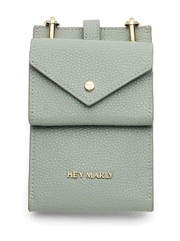 Hey Marly Torebka "Mobile" w kolorze zielonym na telefon - 11,2 x 1,5 x 17,5 cm