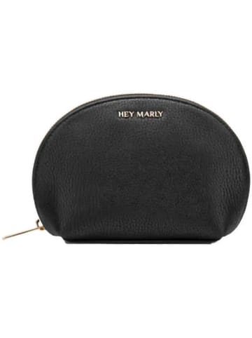 Hey Marly Leren clutch "Little Companion" zwart - (B)20 x (H)15 x (D)7 cm