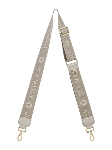 Hey Marly Schouderriem "Signature" grijs - (L)125 cm