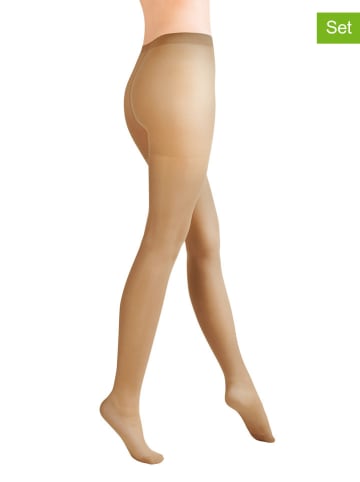 Gabriella 3er-Set: Strumpfhosen in Nude - 20 DEN