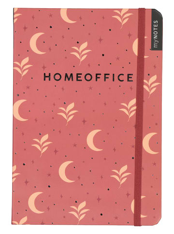 ars edition Notizbuch "Homeoffice" in Rot - A5