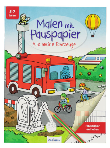 Esslinger Malbuch "Malen mit Pauspapier: Alle meine Fahrzeuge"