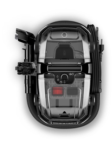 BISSELL Fleckenreiniger ''HydroSteam Select'' in Schwarz - (B)32 x (H)36,8 x (T)39 cm