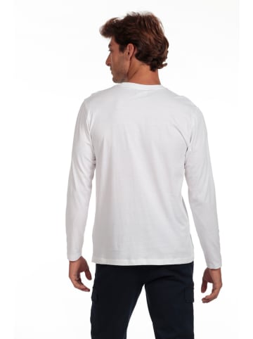 The Time of Bocha 3er-Set: Longsleeves in Weiß/ Blau/ Schwarz