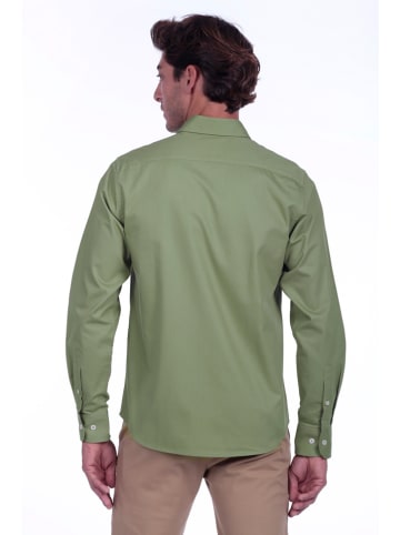 The Time of Bocha 2er-Set: Hemden - Regular fit - in Blau/ Grün