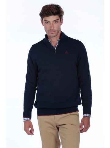 The Time of Bocha 3er-Set: Pullover in Dunkelblau/ Hellbraun/ Blau