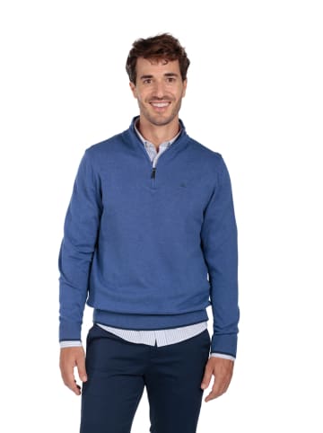 The Time of Bocha 3er-Set: Pullover in Türkis/ Blau/ Schwarz