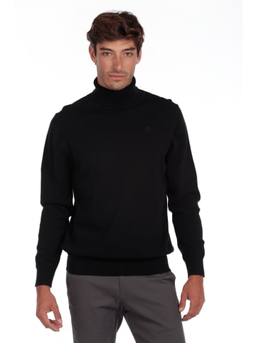 The Time of Bocha 2er-Set: Rollkragenpullover in Grau/ Schwarz